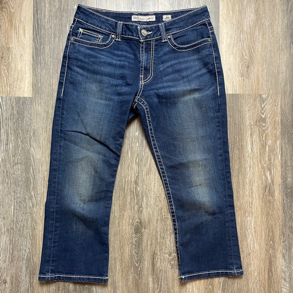 BKE DENIM Harper Crop Capri Jeans Size 27 - Picture 3 of 6
